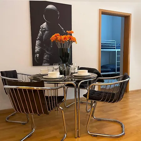 Apartment Space Age Design-luxus-apartment, Terrasse, Zentral Gera