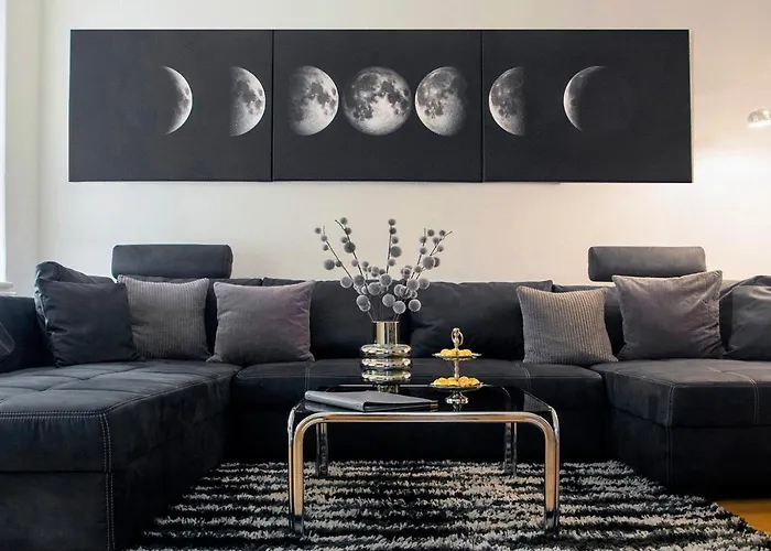 Space Age Design-luxus-apartment, Terrasse, Zentral * Gera