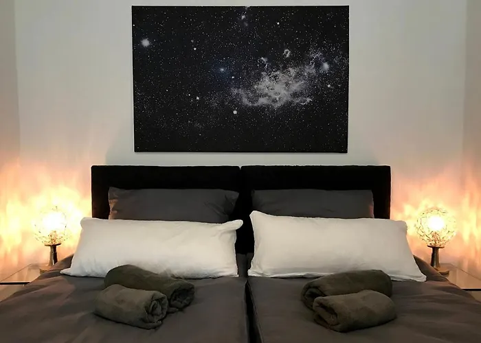 Apartment Space Age Design-luxus-apartment, Terrasse, Zentral *