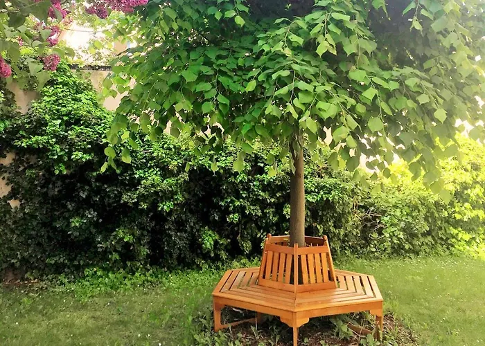 Space Age Design-luxus-apartment, Terrasse, Zentral