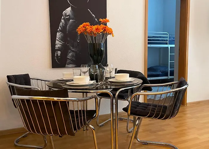 Apartment Space Age Design-luxus-apartment, Terrasse, Zentral Gera