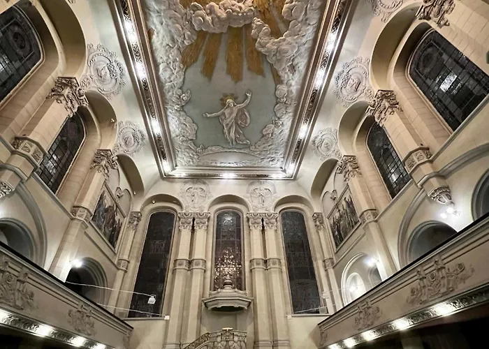 Space Age Design-luxus-apartment, Terrasse, Zentral Gera