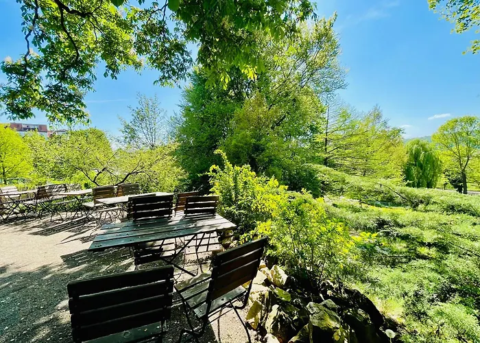 Space Age Design-luxus-apartment, Terrasse, Zentral Apartment Gera